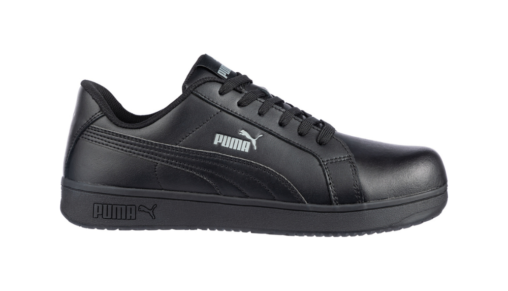 PUMA® MEN'S ICONIC SMOOTH BLACK LOW Image